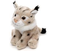 KALANKA-- Peluche de Lynx - 13 cm (Longueur) - Peluche Chat - Doudou