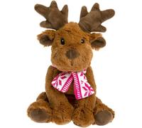 Kalanka-Pelucho - Bouillotte Peluche Elan Hiver - Bien-¿ºtre, Chaleur Et Douceur - Micro-Ondable - Grains De Bl¿¿ Et Fleurs De Lavande - Fabriqu¿¿E En France