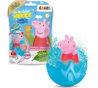 KALANKA-PEPPA PIG - Bombe de bain enfant Boule de bain Surprise avec figurine Peppa Pig à l'intérieur, Parfum Sorbet Fraise, testé dermatologiquement