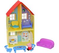 KALANKA-Peppa`s Adventures Peppa`s Family House Playset Preschool Toy, Includes Figure and 6 Accessories, Rose (A Variant of Rouge, Or Red in English)