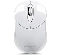 KALANKA-Perixx Perimice-802 Mini Souris Bluetooth sans Fil, Portable, Petite Souris Optique à 3 Boutons pour Ordinateur Portable, Tablette Android, PC, Fonctionne sans récepteur USB, Blanc, PERIMICE-