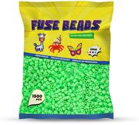 KALANKA-Perles à Repasser 1500 Pièces, Taille Midi 5mm, Accessoires de Bricolage Créatifs DIY