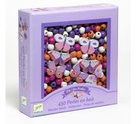 KALANKA-Perles en bois Foison de perles Papillons