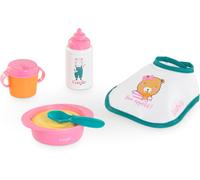 KALANKA-- Petit Coffret Repas Rose, 5 Accessoires, pour Poupon 30cm, dès 18 Mois, 9000111130