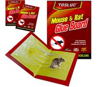 KALANKA-Piège à Souris et Rats Très Puissant, Attrape Les Petites et Grandes Souris - Nouvelle Formule 2024-2 pièges adhésifs avec Colle à Souris Super adhésive, sans Poison
