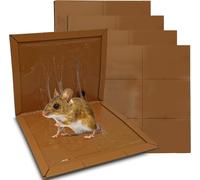 KALANKA-® Pieges a Colle Souris Rat Glue, Deratisation Attrape Souris Professionnel, Alternative Raticide Souricide Tapette, Anti Rongeurs sans Poison, Glu Extra Forte Aromatisee (4 Plaques Collantes