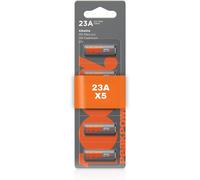 KALANKA-Piles 23A 12v - MN21 - Lot de 5 100% PeakPower Batteries Alcalines 23A, A23, 23AE, MN21, V23GA - Longue durée, très puissantes et idéales pour Une Utilisation Quotidienne