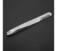 Kalanka-Pince À Épiler Pour Sourcils, Pince À Épiler Pour Sourcils En Acier Inoxydable Avec Un Peigne À Sourcils