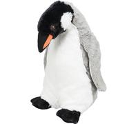 KALANKA-Pingouin Erin, en Peluche recyclé, 28 cm - 34884