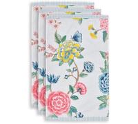 Kalanka-Pip Studio Good Evening Lot De 3 Serviettes Pour Invités Blanc 30 X 50 X 3 Cm