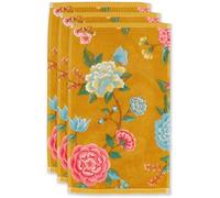 Kalanka-Pip Studio Good Evening Lot De 3 Serviettes Pour Invités Jaune Taille 30 X 50 X 3