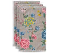 Kalanka-Pip Studio Good Evening Lot De 3 Serviettes Pour Invités Kaki 30 X 50 X 3 Cm