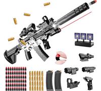 KALANKA-Pistolet Jouet Enfants,Mousse Soft Bullet Gun Jouet M416,Mousse Pistolet,rechargement Manuel,Soft Bullet Toy Gun Pistolet pour 12+ Cadeaux Enfants