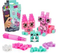 KALANKA-PIXOBITZ - STARTER PACK Coffret Pixel Art Avec 150 Bitz, Décorations Accessoires Modèles - Personnages Animaux Fruits Skates En 2D Et 3D - Loisirs Créatifs - Jouet Enfant 6 Ans Et + - Modèle
