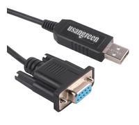 KALANKA-Pl2303TA USB RS232 to DB9 Null-Modem Cable USB Cross Wired Null Modem Pinout: 2-TXD, 3-RXD 5-GND, 7-CTS. 8-RT