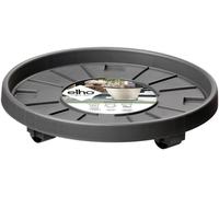 KALANKA-Planttaxi Universel 30 - Soucoupe pour Intérieur & Extérieur - Ø 28.5 x H 6.5 cm - Noir/Anthracite