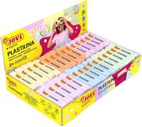KALANKA-- PLASTILINA, pâte à modeler végétale, 30 x 50 grammes, couleurs pastel assorties, Grande plasticité, Sans gluten, Idéale pour les enfants à partir de 2 ans (70P)