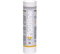 KALANKA-Plastiline 1640T - Tube de Plastiline - Pâte à Modeler, Haute Précision - Modeler, Sculpter, Mouler - Dureté 40 (très souple) - 1 kg - Teinte Gris clair. Fabriqué en France