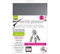 Kalanka-Plastique Fou, Argent, 4 Feuilles, Taille 21 X 30 Cm, Amusants Projets D'art Et De Loisirs Créatifs Pour Tous Les Âges