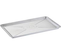 KALANKA-Plat universel, en acier inoxydable pour faire des marinades, servir ou comme égouttoir pour les barbecues au gaz ou au charbon, en acier inoxydable 18/10, lavable au lave-vaisselle
