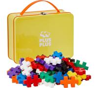 KALANKA-Plus PLUS-PP3274 - Valisette métal Contenant 70 pièces Couleurs Classiques-Jeu de construction-PP3274, PP3274, Basic Big, (Dès 1 an)