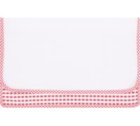 Kalanka-Pochette Maternelle Enfant ¿ Coton Doux 100% Made In Italy ¿ Personnalisable Avec Toile Aïda Ou Version Simple ¿ Sac De Rangement Pour Bavoir Et Couverts ¿ 25x16 Cm