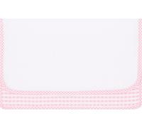 Kalanka-Pochette Maternelle Enfant ¿ Coton Doux 100% Made In Italy ¿ Personnalisable Avec Toile Aïda Ou Version Simple ¿ Sac De Rangement Pour Bavoir Et Couverts ¿ 25x16 Cm