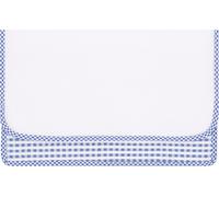 Kalanka-Pochette Maternelle Enfant ¿ Coton Doux 100% Made In Italy ¿ Personnalisable Avec Toile Aïda Ou Version Simple ¿ Sac De Rangement Pour Bavoir Et Couverts ¿ 25x16 Cm