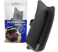 KALANKA-Poignée Droite de Plaque Snacks et Pâtisserie pour Grill Electrique avec Code Original TS-01041930 TS01041930 pour Tefal OptiGrill+XL - Garantie de 10 Ans -