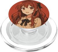 Kalanka-Poignée Téléphone - Anime Popsocketc - Fille Marron Popgrip Pour Magsafe