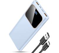 Kalanka-Portable Charger Power Bank Fast Charging, 10000 Mah 22.5w Battery Pack With Usb-C In&out Led Display, Pd 3.0 Qc 4.0 External Phone Powerbank For Iphone Samsung Etc Smartphones And All Usb De