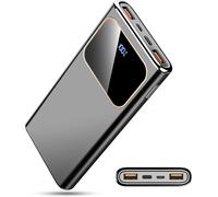 KALANKA-Portable Charger Power Bank Fast Charging, 10000 mAh 22.5W Battery Pack with USB-C in&Out LED Display, PD 3.0 QC 4.0 External Phone Powerbank for iPhone Samsung etc Smartphones and All USB De