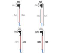 Kalanka-Porte Fusible Adaptateur Voiture Set Mini Micro Micro2 Standard 12v Robinets À Fusibles Add A Circuit Fuse Adapter Avec Fusible Lame 5a 10a 15a 20a Pour Auto
