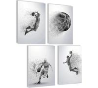 Kalanka-Poster De Basket-Ball - Cadeaux De Basket-Ball - Décoration D'anniversaire - Basketball - Décoration De Chambre - Poster De Sport - Images Pour Le Mur - Image De Basket-Ball (Points De