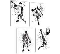 Kalanka-Poster De Basket-Ball - Cadeaux De Basket-Ball - Décoration D'anniversaire - Basketball - Décoration De Chambre - Poster De Sport - Images Pour Le Mur - Image De Basketball (Basket-Ball