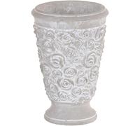 KALANKA-Pot Gris ciment 15,5 x 15,5 x 23 cm