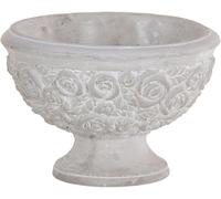 KALANKA-Pot Gris ciment 19,5 x 19,5 x 13,5 cm