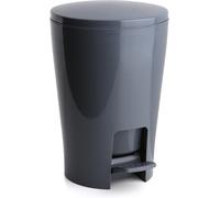 Kalanka-Poubelle De Salle De Bain Diabolo, 5l Capacité, Polypropylène, Intérieur Amovible, Sans Bpa, Gris. Dimension 19 X 21 X 28,2 Cm