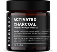 Kalanka-Poudre De Charbon Actif 50 G - Blanchiment Des Dents - Aide À La Digestion Naturelle - Végétalienne Et Sans Gluten - Sans Ogm Blanc