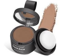 Kalanka-Poudre De Racine De Cheveux, Hair Root Concealer, Hairline Shadow Cover Up Powder Utilisation, Hommes De Cheveux De Femmes Durables Légers Pour La Ligne Des Cheveux,Brun Roux