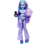KALANKA-Poupée Articulée Abbey Bominable Fille du Yeti avec Mammouth Laineux Tundra, Accessoires Effrayants Inclus, À Collectionner, Jouet Enfant, A Partir De 4 Ans, HNF64