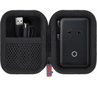 KALANKA-pour Adaptador de Viaje Anker Nano de Voyage Étui de Transport Rigide, Housse Compatible avec A9215 Anker Nano Adaptateur de Voyage (5-en-1, 20 W),étui Seulement