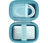 KALANKA-pour Anker Nano Power Bank,10.000mAh 45W(\u200eA1638) Powerbank Étui Rigide de Transport, Housse de Rangement pour Batterie Compacte Anker Nano 45W Max, Étui Seulement (Vert)