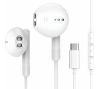 KALANKA-Pour Google Pixel 10/10 Pro/10 Pro XL/10 Pro Fold/9 Pro XL/9/9 Pro/9a/8a/7a/6a/5a/8/7 Écouteurs intra-auriculaires USB C Écouteurs Filaires Microphone Contrôle du Volume HiFi Stéréo Isolation