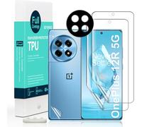 KALANKA-pour OnePlus 12R 5G TPU Protection écran 6,78"",2 Pièce film souple flexible,avec 1 Pièce Protection Caméra,1 Pièce Film Arrière,facile installer