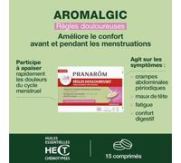 Kalanka-Pranarôm - Aromalgic Règles Douloureuses - Réduit Les Douleurs Avant Et Pendant Les Règles - 15 Comprimés
