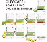 Kalanka-Pranarôm - Oléocaps 5 - Cycle Menstruel - Aux Huiles Essentielles Ciblées - Dont Fenouil, Lavande Vraie, Cardamome, Gingembre, Lemongrass & + - 100% Naturelle Et Bio - Hect - 30 Capsules Préd