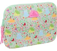 KALANKA-Princesses Disney Bloom - Housse pour ordinateur portable 15,6"", sac à dos, idéal pour enfants de différents âges, confortable et polyvalent, qualité et résistance, 39,5 x 3,5 x 27,5 cm, Vert