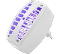 KALANKA-® Prise Anti-Mouche avec lumière UV Piège à Mouches de Fruits pour la Cuisine Portée 20 m² Certifié GS Tue Mouche Éléctrique Répulsif Anti Insectes.