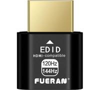 KALANKA-Prise factice HDMI 2K 4K 8K - Émulateur d'affichage virtuel sans tête - 3840 x 2160 @ 60 Hz 1080 @ 120HDR - Émulateur DVI EDID (2K-120Hz-144Hz)
